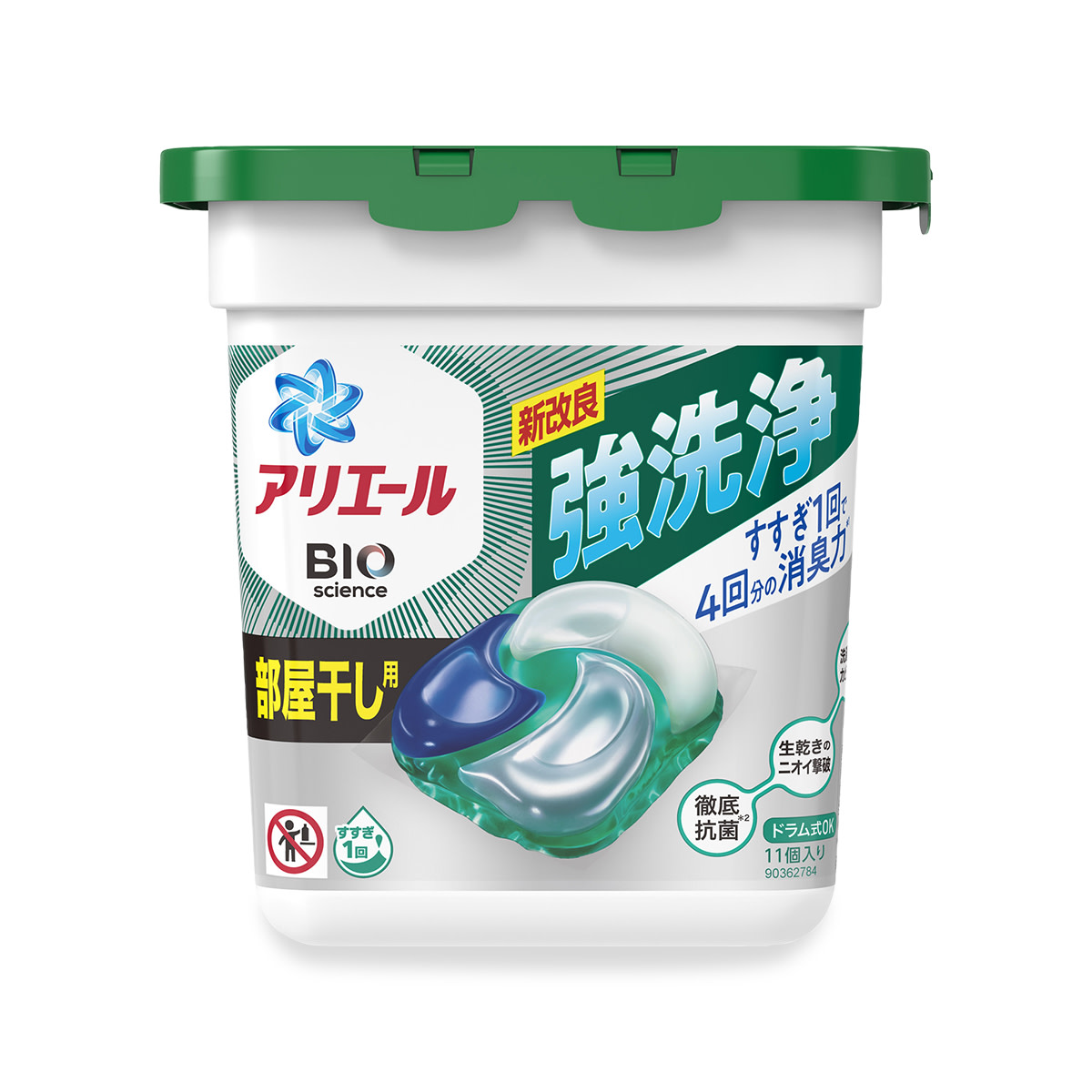 ｱﾘｴｰﾙ ｼﾞｪﾙﾎﾞｰﾙ4D部屋干 本11個　6入
